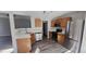 Updated kitchen with stainless steel appliances and white countertops at 1432 Cutters Mill Dr, Lithonia, GA 30058