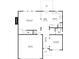 First floor features living room, dining area, kitchen, and garage at 2114 Black Oak Ln, Ellenwood, GA 30294