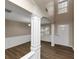 Living room with hardwood floors and white trim at 2114 Black Oak Ln, Ellenwood, GA 30294