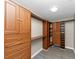 Large walk-in closet with custom shelving and drawers at 2114 Black Oak Ln, Ellenwood, GA 30294