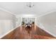 Spacious formal dining room with hardwood floors and large windows at 2100 Davis Academy Rd, Rutledge, GA 30663