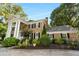 Brick house with columns and landscaping at 2100 Davis Academy Rd, Rutledge, GA 30663