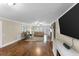 Bright and airy living room with hardwood floors at 2100 Davis Academy Rd, Rutledge, GA 30663