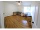 Bright bedroom with hardwood floors and built-in workspace at 2501 Bradford Sq, Atlanta, GA 30345