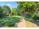 Landscaped walking path in a quiet community setting at 2501 Bradford Sq, Atlanta, GA 30345