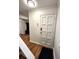 Bright entryway with hardwood floors and coat rack at 2501 Bradford Sq, Atlanta, GA 30345