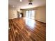 Hardwood floors and sliding glass doors to patio at 2501 Bradford Sq, Atlanta, GA 30345