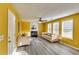 Living room with fireplace and lots of natural light at 3447 Portsmouth Cir, Stonecrest, GA 30038