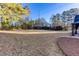 Large backyard with mature trees and open space at 4100 Chanticleer Nw Dr, Kennesaw, GA 30152