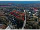 Aerial view of a wooded lot surrounded by homes at 5375 Northland Ne Dr, Sandy Springs, GA 30342