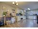 Bright kitchen with stainless steel appliances and light wood flooring at 134 N Johnson N St, Newborn, GA 30056