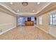 Finished basement with a bar and hardwood floors at 1924 Wilkenson Xing, Marietta, GA 30066