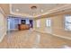 Finished basement with a bar and hardwood floors at 1924 Wilkenson Xing, Marietta, GA 30066