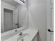 Clean bathroom with a vanity, sink, and mirror at 1924 Wilkenson Xing, Marietta, GA 30066