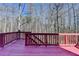 Spacious deck overlooks wooded area at 1924 Wilkenson Xing, Marietta, GA 30066