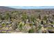 Wide aerial view of the neighborhood and surrounding area at 390 Cascade Nw Dr, Marietta, GA 30064