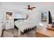 Bright and airy main bedroom with a comfortable king-size bed at 390 Cascade Nw Dr, Marietta, GA 30064