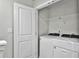 Convenient laundry room with washer and dryer included at 4336 Mallory Ct, Union City, GA 30291