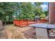 Spacious deck with gazebo and swing at 1450 Grovehurst Dr, Marietta, GA 30062