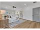 Main bedroom with hardwood floors, ensuite bath and ceiling fan at 1565 Pineview Sw Ter, Atlanta, GA 30311