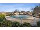 Community pool with covered area and surrounding buildings at 2428 Bridlewood Se Dr # 24, Atlanta, GA 30339