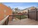 Private deck overlooking community; great for entertaining at 2428 Bridlewood Se Dr # 24, Atlanta, GA 30339