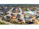 Aerial view of house and neighborhood, showcasing the community and home's location at 502 Starling View Cir, Grayson, GA 30017