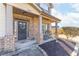 Inviting front porch with rocking chairs, showcasing curb appeal at 502 Starling View Cir, Grayson, GA 30017