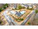 Aerial view of Annaberg community pool with surrounding homes at 845 Nevis Way, Mcdonough, GA 30253