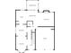 Main floor plan displays a spacious living area, kitchen, and garage at 845 Nevis Way, Mcdonough, GA 30253