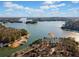 Lakefront home with stunning lake and landscape views at 103 Cardinal Se Rd, White, GA 30184