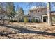 Spacious backyard with flagstone patio at 103 Cardinal Se Rd, White, GA 30184