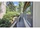 Private deck overlooking lush landscaping at 141 Maison Nw Pl, Atlanta, GA 30327