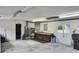 Spacious garage with shelving and work area at 4847 Lakewood Dr, Acworth, GA 30101
