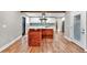 Spacious kitchen with a center island and stainless steel appliances at 4847 Lakewood Dr, Acworth, GA 30101