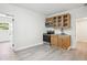 Small kitchenette with wood cabinets and stainless steel appliances at 2139 Cedarbrook Se Ct, Atlanta, GA 30316