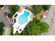Resort-style pool with surrounding landscaping at 750 Park Ne Ave # 6E, Atlanta, GA 30326