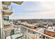 Balcony with a view of the city skyline and surrounding area at 250 Pharr Rd # 712, Atlanta, GA 30305