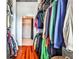 Large walk-in closet with ample shelving and hanging space at 250 Pharr Rd # 712, Atlanta, GA 30305