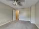 Bright bedroom with ceiling fan and carpeting at 3258 Winter Wood Ct, Marietta, GA 30062