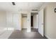 Bedroom with hardwood floors, closet and access to hallway at 2870 Pharr Court South Nw # 1205, Atlanta, GA 30305