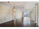 Spacious dining room with hardwood floors and elegant chandelier at 2870 Pharr Court South Nw # 1205, Atlanta, GA 30305