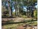 Wooded backyard with a large, open grassy area at 312 W Downing Ct, Jonesboro, GA 30238