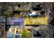 Aerial view of the property with two units, each with a two-car driveway at 120 Howard Se St, Atlanta, GA 30317