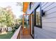 Wooden deck with glass door access from modern home at 120 Howard Se St, Atlanta, GA 30317