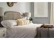 Main bedroom with a cane headboard, neutral tones, and calming atmosphere at 120 Howard Se St, Atlanta, GA 30317