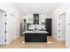 Modern kitchen with stainless steel appliances and an island at 120 Howard Se St, Atlanta, GA 30317