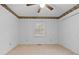 Bedroom with sunflower border and double door closet at 234 Hampton Shores Dr, Hampton, GA 30228
