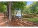 Steps leading down to a lake at 234 Hampton Shores Dr, Hampton, GA 30228