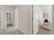 Second floor hallway with access to bedrooms and a bathroom at 237 Epping St # 89, Stockbridge, GA 30281